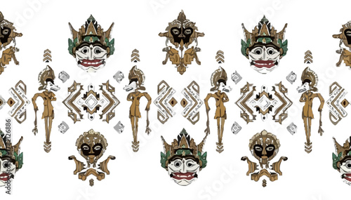 Batik Inspired by Wayang