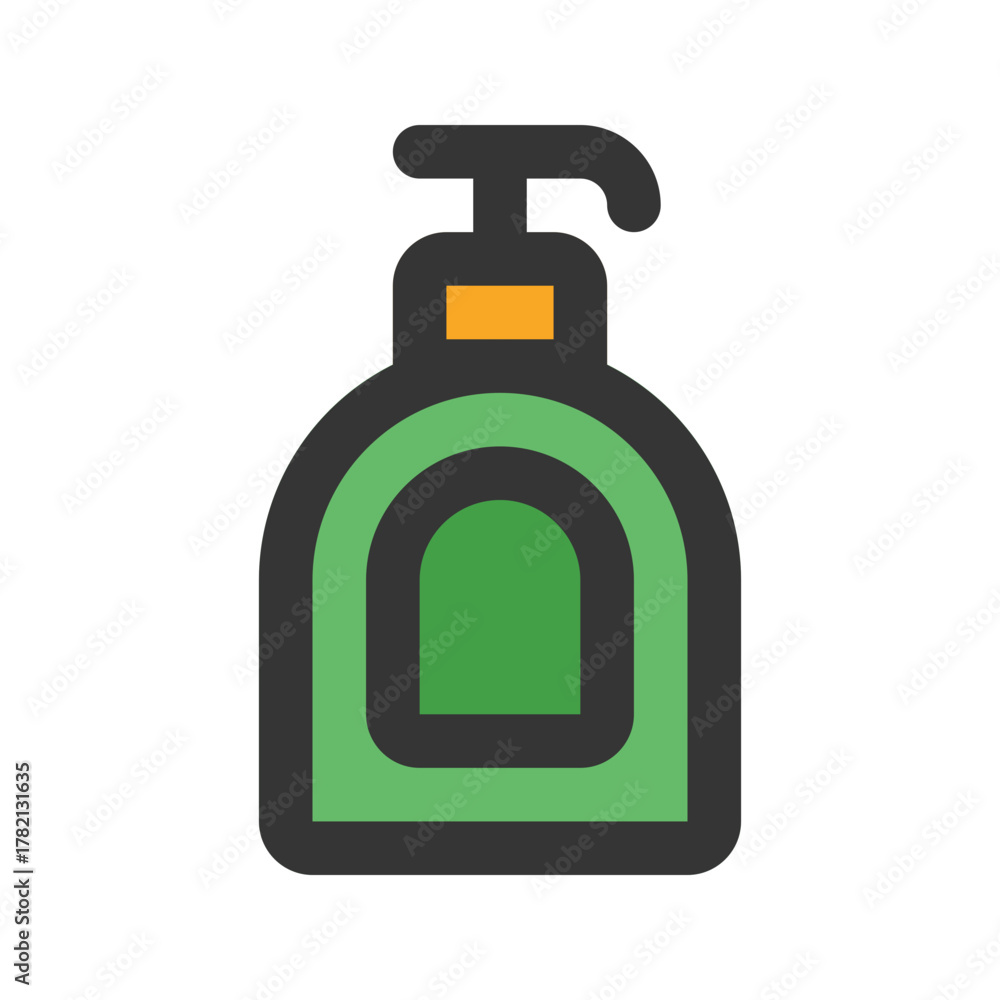 Obraz premium soap flat line icon