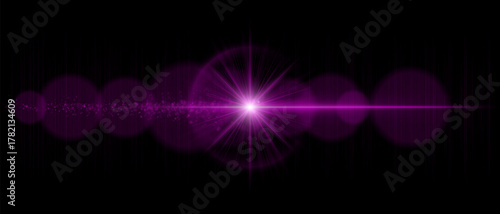 Realistic lens flare with luminous glow, soft reflections, and light diffusion. Ideal for overlays, digital art, and futuristic compositions with depth and contrast.