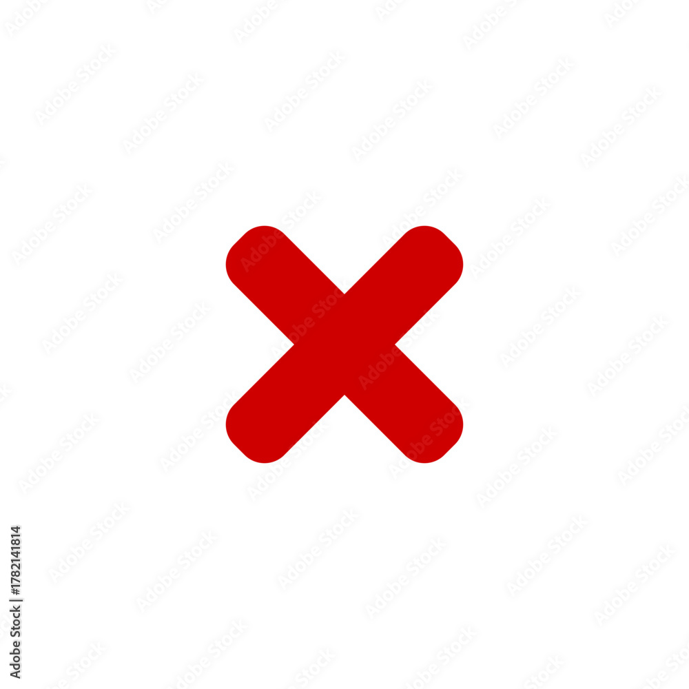 Obraz premium Vector image of game UI icon template asset transparent Close or Multiply button