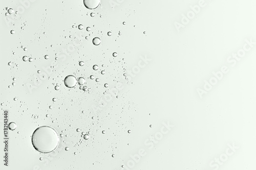 The texture of a cosmetic skin serum or body gel or moisturizer or shampoo. Copy space