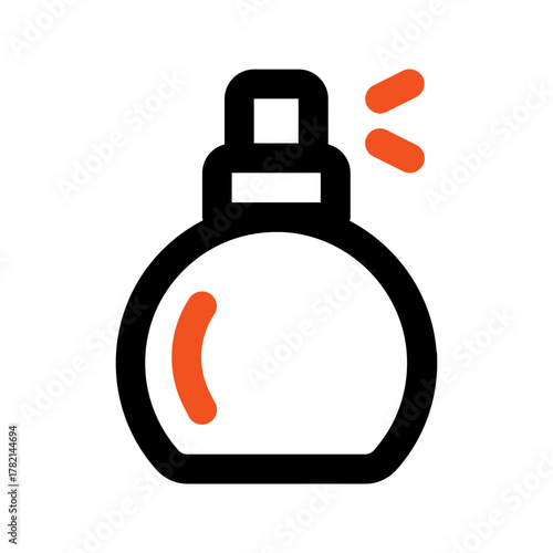 perfume outline color icon
