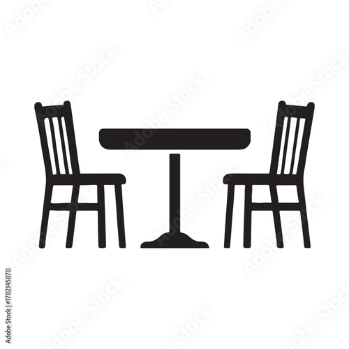 Dining Tables and Chairs vector