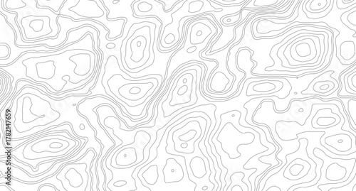 Abstract topographic contours map background. Topography lines and circles background. Topographic map Patterns.