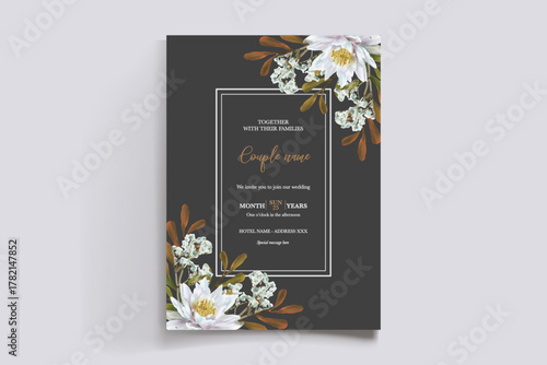 Save the date wedding invitation templates