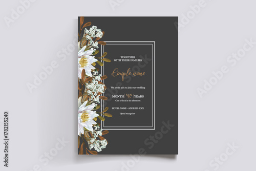 Save the date wedding invitation templates
