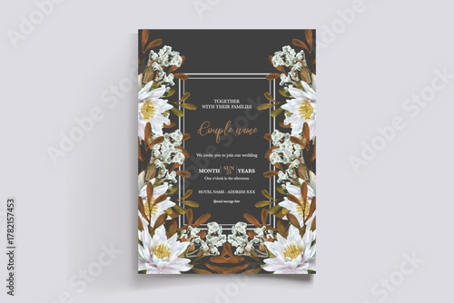 Save the date wedding invitation templates