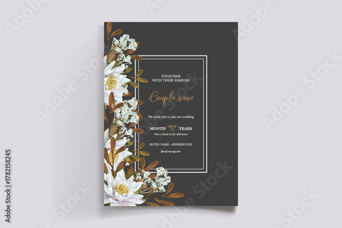 Save the date wedding invitation templates