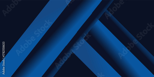 Dark blue modern business abstract background. Vector illustration design for presentation, banner, cover, web, flyer, card, poster, wallpaper, texture, slide, magazine, and powerpoint