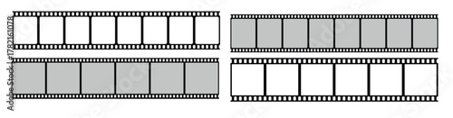 film roll vector illustration