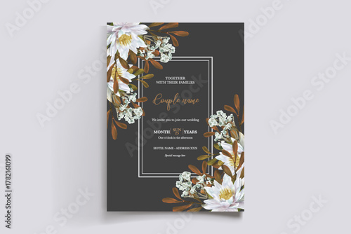 Save the date wedding invitation templates