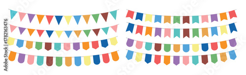 party flagg vector illustration