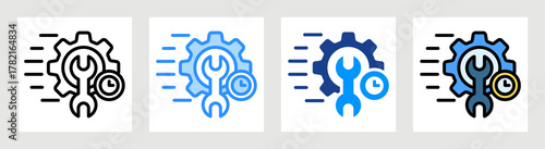 Quick Fix Icon Collection Set Multiple Style