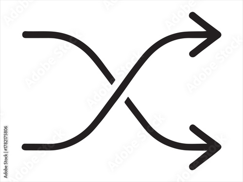 Dynamic  arrow pointing upwards with a sharp tip isolated on transparent background