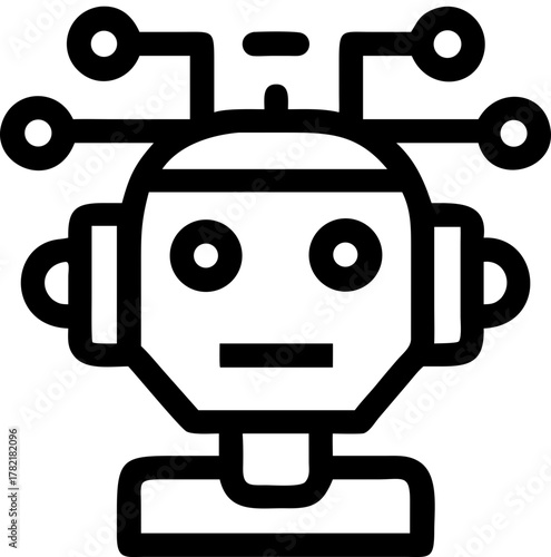 chatbot ai svg icon
