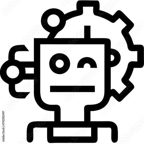 chatbot ai svg icon