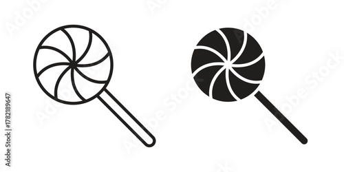 Candy icon designs collection for mobile, ui, web.