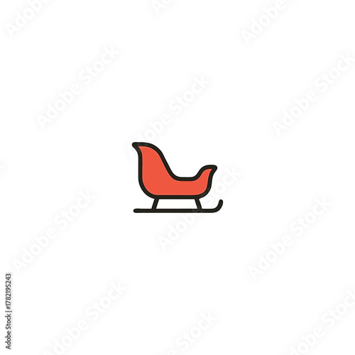 Christmas Sleigh Icon