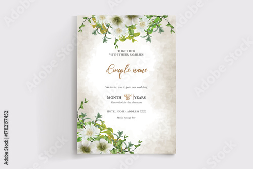 Save the date wedding invitation templates