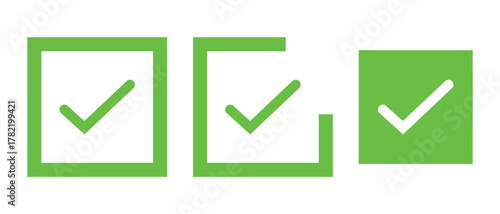 checkmark icon, tick and yes icon, checkmark vector illustration of an abstract background