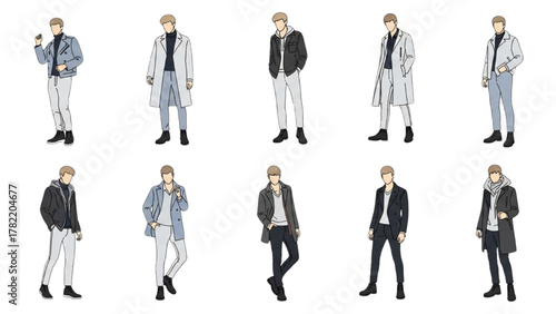 Versatile Men's Fashion Outfits Stylish Apparel for Every Season