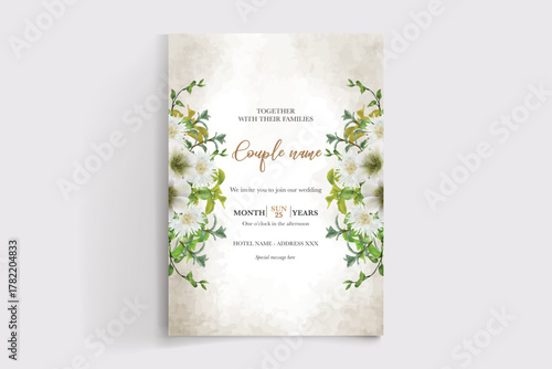 Save the date wedding invitation templates