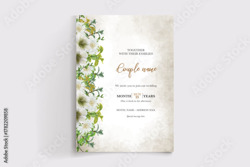 Save the date wedding invitation templates