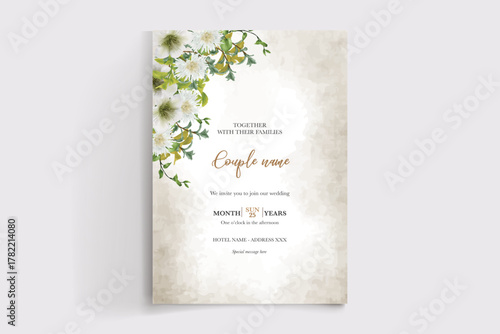 Save the date wedding invitation templates