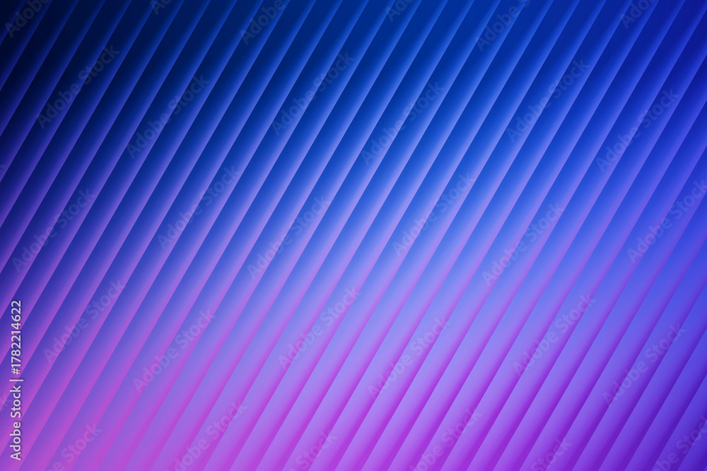 Fototapeta premium Geometric gradient blue purple pattern