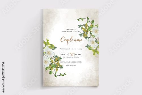 Save the date wedding invitation templates