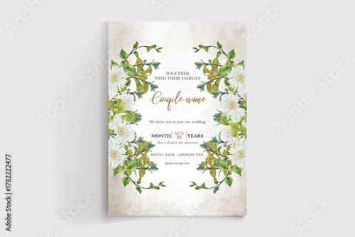 Save the date wedding invitation templates
