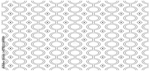 Set of abstract geometric seamless patterns abstract 