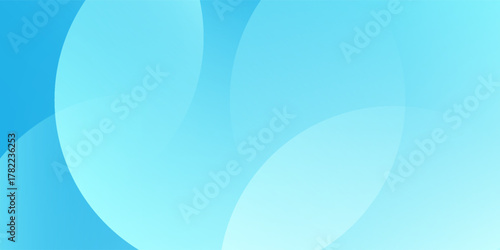 Fototapeta Naklejka Na Ścianę i Meble -  Abstract round blue background. Vector illustration