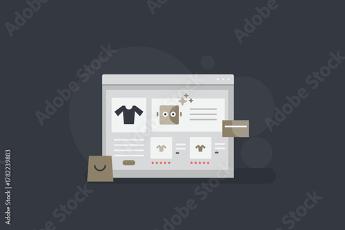 AI chatbot suggesting personalized products to each customer based on their browsing and purchase history.