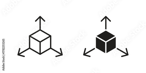 Bim icon pictogram in trendy outline style. icon, sign or symbol.