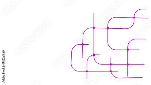 abstract technology communication data Science white background with hexagon pattern