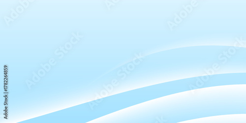 Abstract white wavy glowing lines on a blue background. Futuristic digital high-technology pattern. Health Care concept.