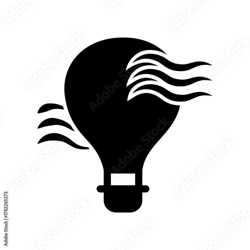 Balloon Icon Design Template SVG