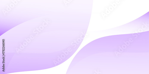 Purple wave modern background with white space for text and message. template design