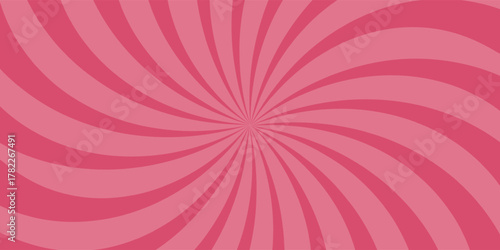 Pink gradient radiation Background illustration