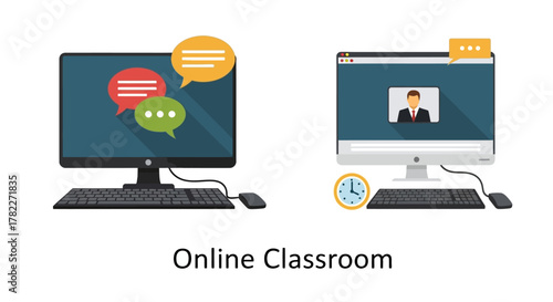 Online Classroom Virtual Learning and Digital Education Tools