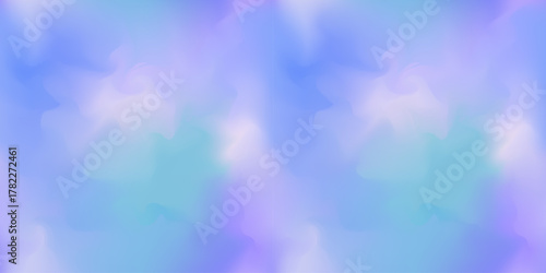 Soft Pastel Cold Colors Gradient Seamless Pattern