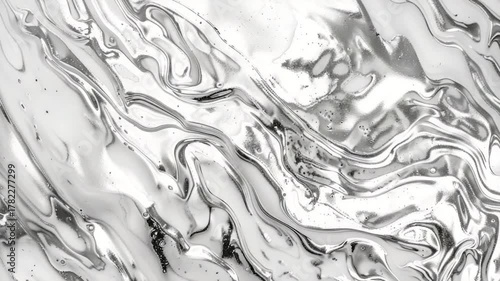 Video A close-up view of a liquid surface in black and white, suitable for use in science and technology s