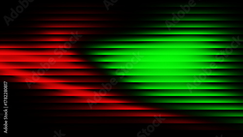 Photos Dynamic glowing stripes with a modern vibrant feel, perfect for technology, ener