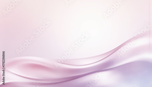 Elegant Pink Silk Fabric Flow Abstract Background Design