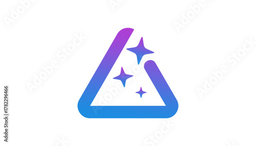 AI artificial intelligence icon design vector logo illustration