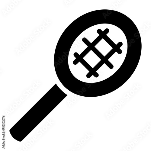 racket glyph icon