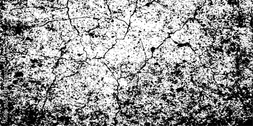 Abstract black and white texture of rough natural stone wall surface pattern like granite or concrete