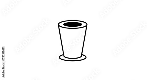 Litter box graphic black white icon 16.87% 587 488