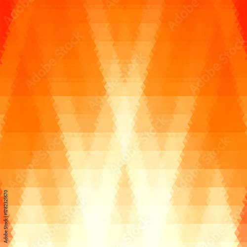 Orange triangular background. Vector abstract illustration. eps 10